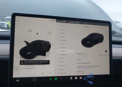 2024 Tesla Model Y Long Range Dual Motor All-Wheel Drive из США, поврежденный, VIN 7SAYGDEE3RA253757